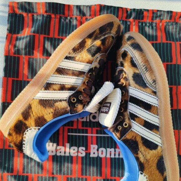 Adidas x Wales Bonner Samba Pony Leopard Print Women's - Picture 5 of 9